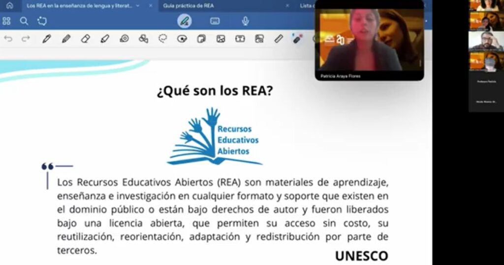 Definición de REA según UNESCO